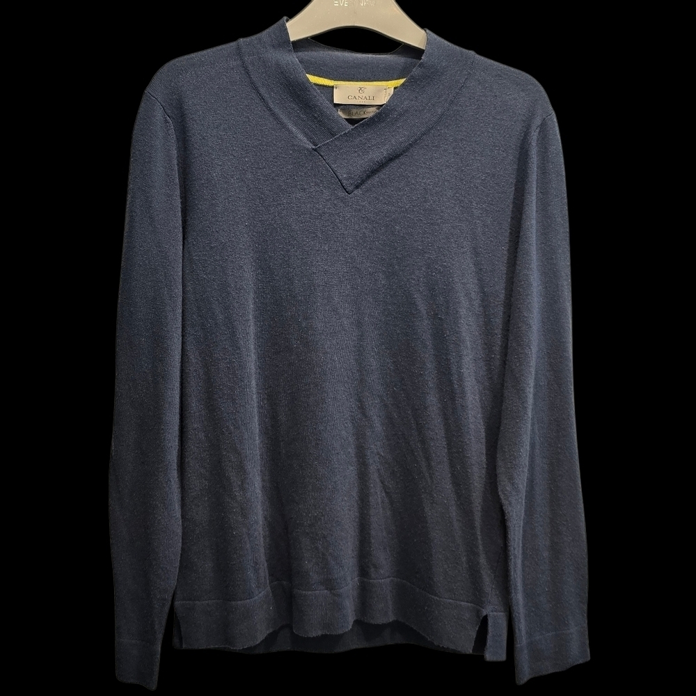 Canali 1934 BLACK Edition Sweter Size 46 Made In Italy